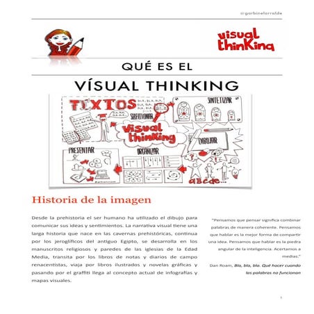 Qué es el Visual Thinking