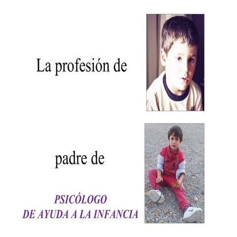 Psicólogo de ayuda a la infancia