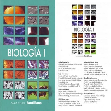 Libro biologia 1 santillana | PDF