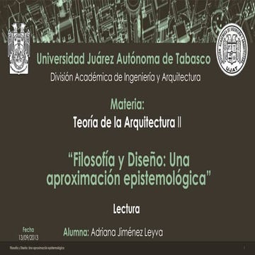  filosofía y diseño una aproximación epistemológica