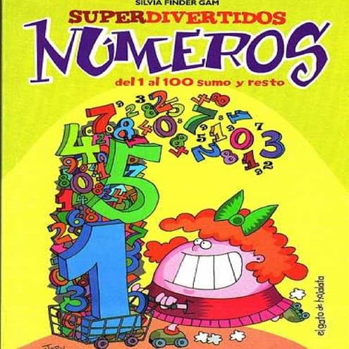 Libro con actividades del numeros del 1 al 100