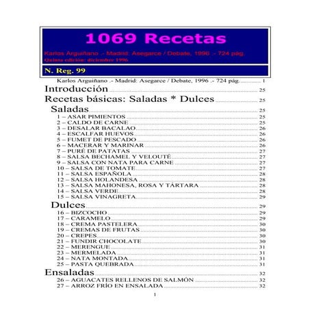 Libro de Arguiñano completo