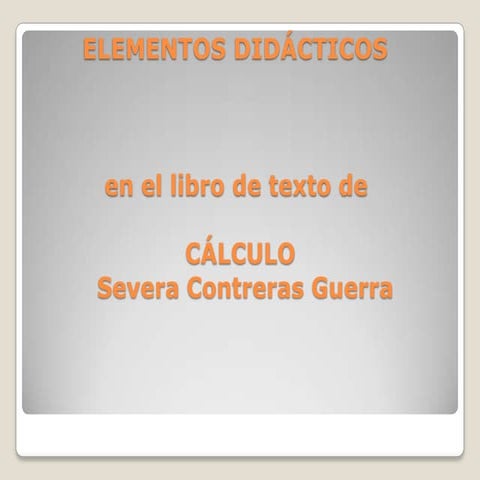 Libro de cálculo de la maestra Severa Contreras