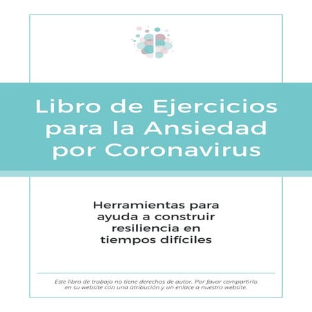 Libro de ejercicios para la ansiedad por coronavirus