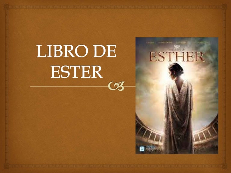 LIBRO DE ESTER
