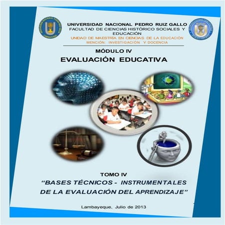 Libro  de evaluacion