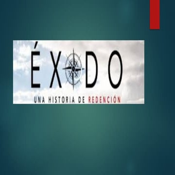 libro de exodo una historia de redencion