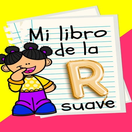Libro de la r suave para niños que no pu