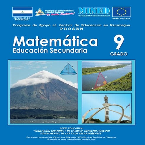 Libro de matematicas 9no grado