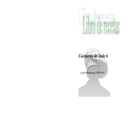Libro de recetas