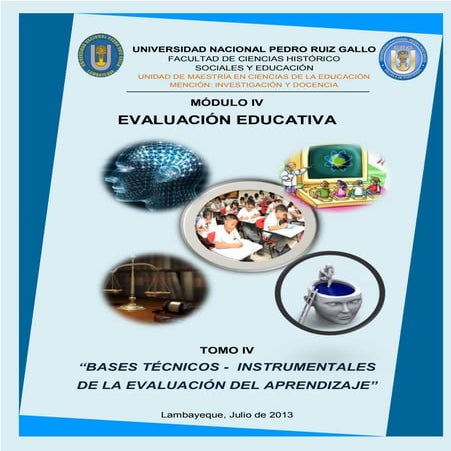 LIBRO DE TÉCNICAS E INSTRUMENTOS DE EVALUACIÓN