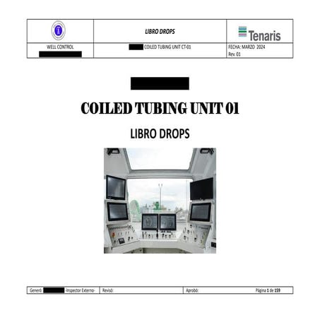Comprehensive DROPS Inspection for Well Control Coiled Tubing Units | PDF