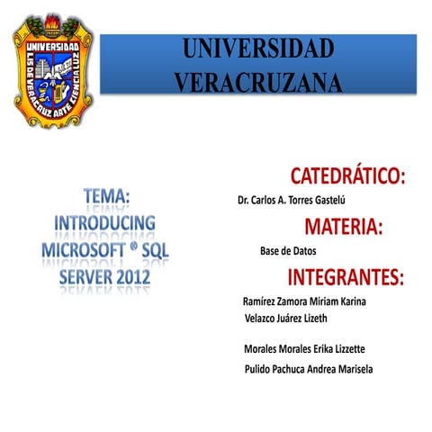 Libro introduccion SQL Server Express Edition 2012