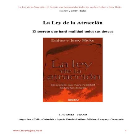 LA LEY DE LA ATRACCIÓN - CAMILO CRUZ