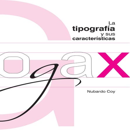 la tipografía y sus características