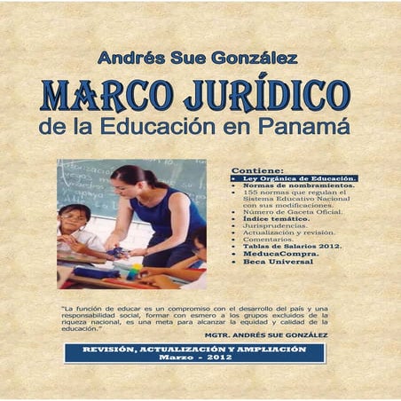 Libro marco juridico de panamà