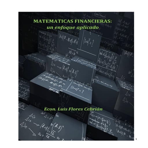Matemáticas financieras | PDF