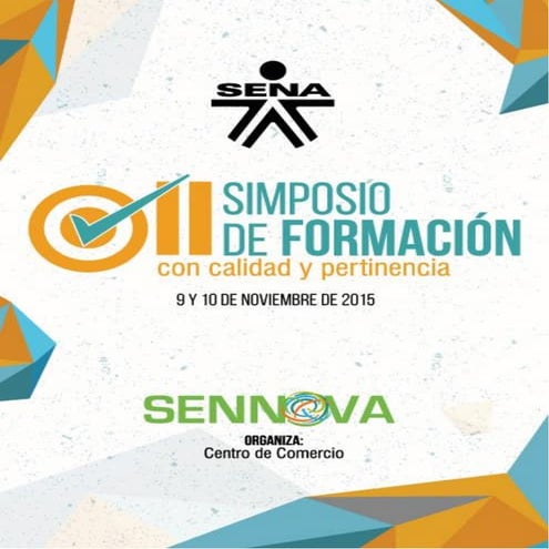 Memorias Segundo Simposio Nacional de Formación con Calidad y Pertinencia