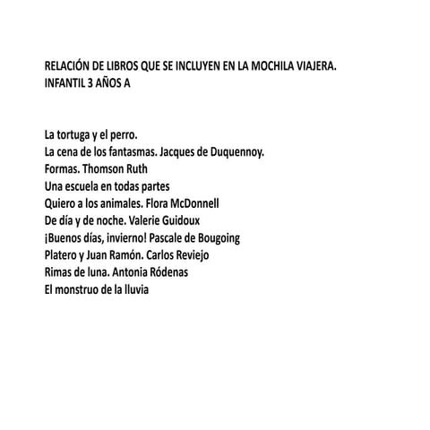 Libros mochilas viajeras