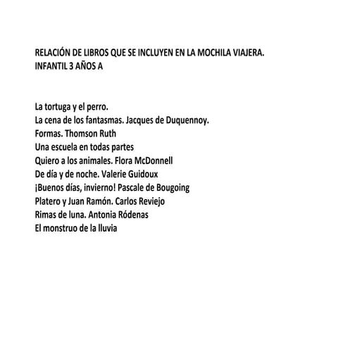 Libros mochilas viajeras