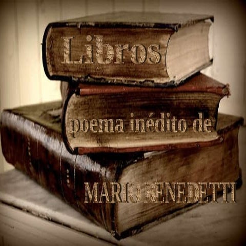 Libros Mariobenedetti