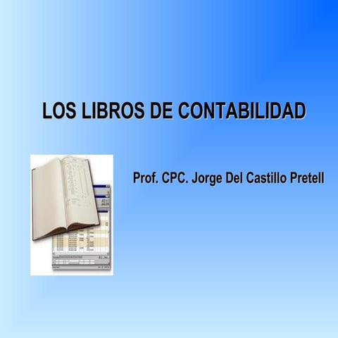 Libros contables