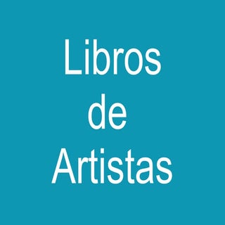 Libros de artistas