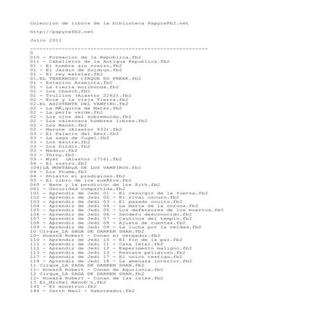 Libros fb2 en castellano www papyrefb2-net jul2011