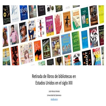 Retirada de libros de bibliotecas en Estados Unidos en el siglo XXI