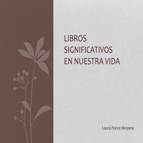 Libros significativos