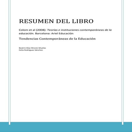 Libro tendencias