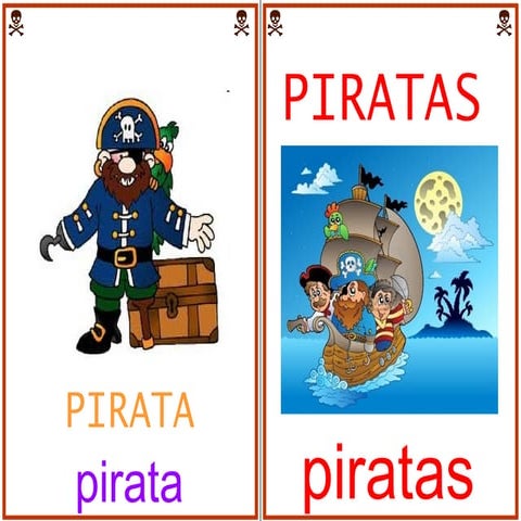 LIBRO VOCABULARIO PIRATAS