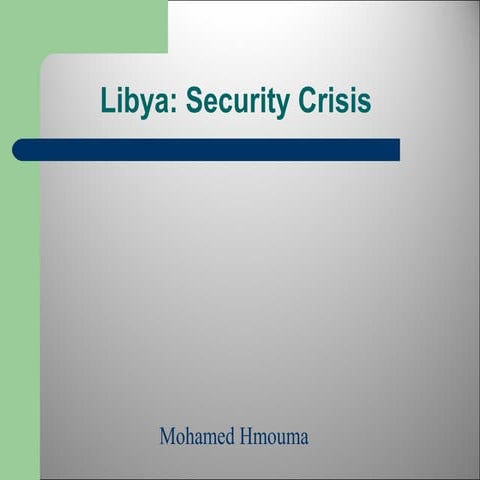 Libya | PPT
