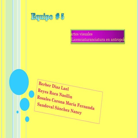 Lic. artes visuales | ODP