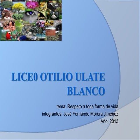 Lice0 otilio ulate blanco