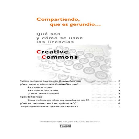 "Licencias Creative Commons"