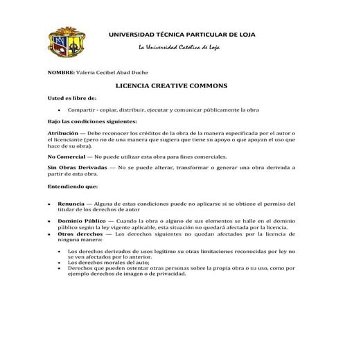Licencia creative commons
