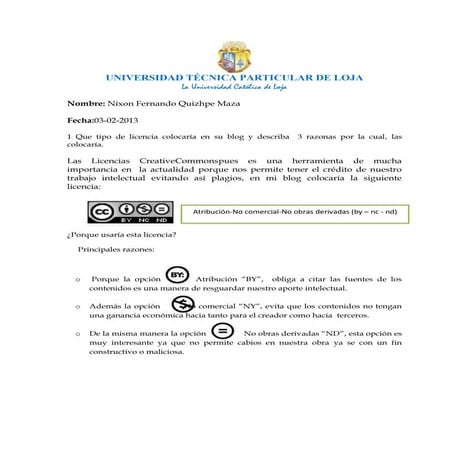 Licencias y Privacidad