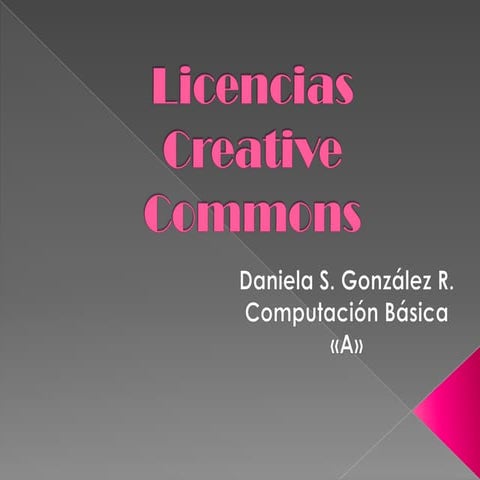 Licencias cc