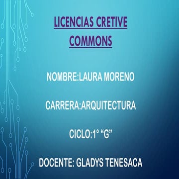 "Licencias CC"