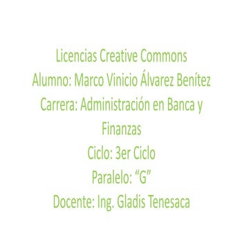 Licencias cc