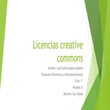 Licencias cc
