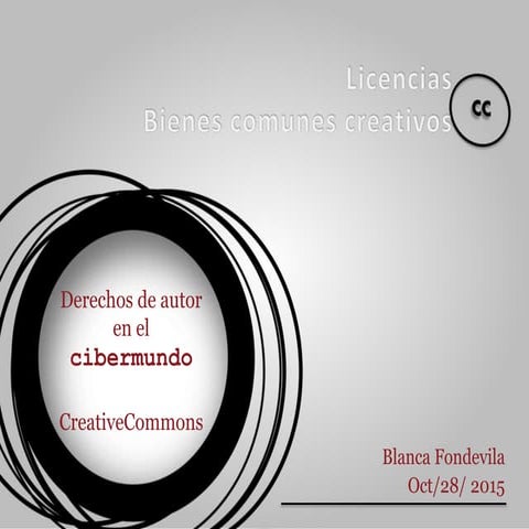 Licencias Creative Commons