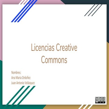 Licencias crative commons