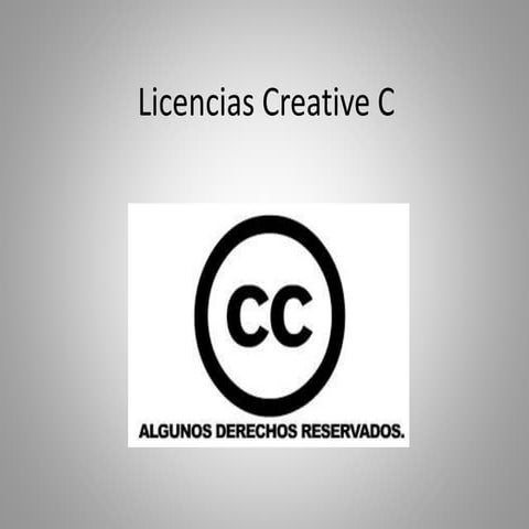 Licencias creative c