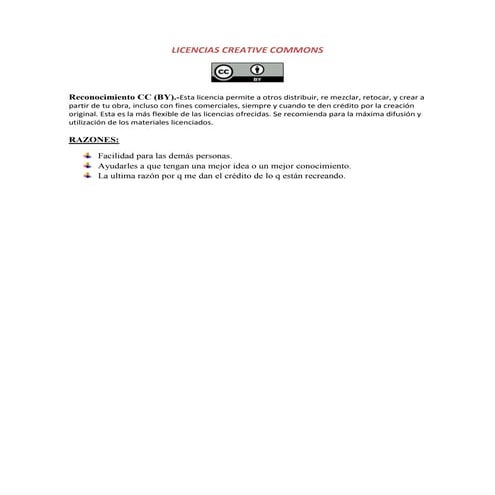 Licencias creative commons