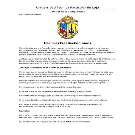 Licencias creative commons