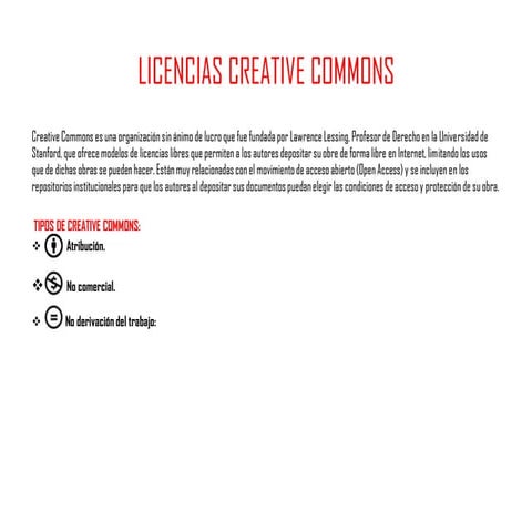 Licencias creative commons