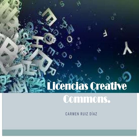Licencias creative commons