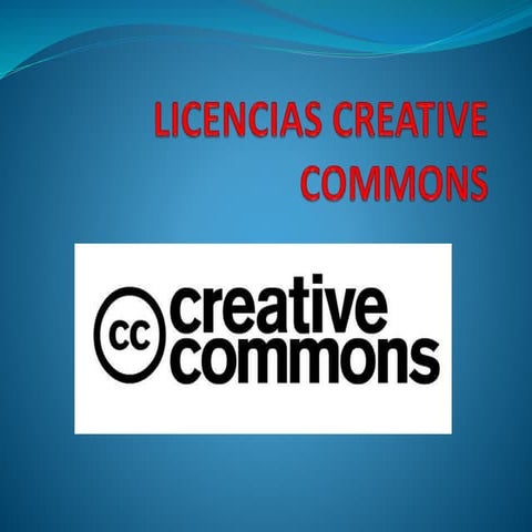 Creative commons Daniel Díaz López